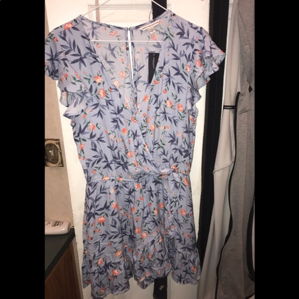 American Eagle wrap around romper